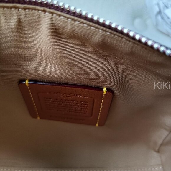 Coach Mini Rowan Crossbody Bag With Floral Print CAL69 - Picture 11 of 15